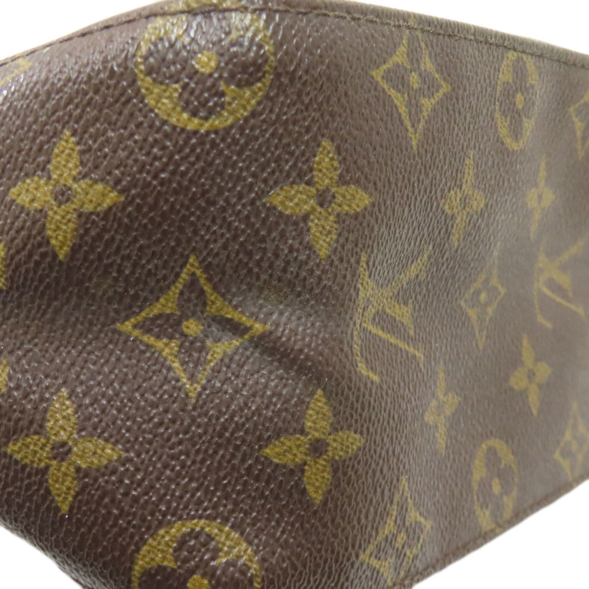 Louis Vuitton Brown Monogram Canvas Handbag (Pre-Owned)