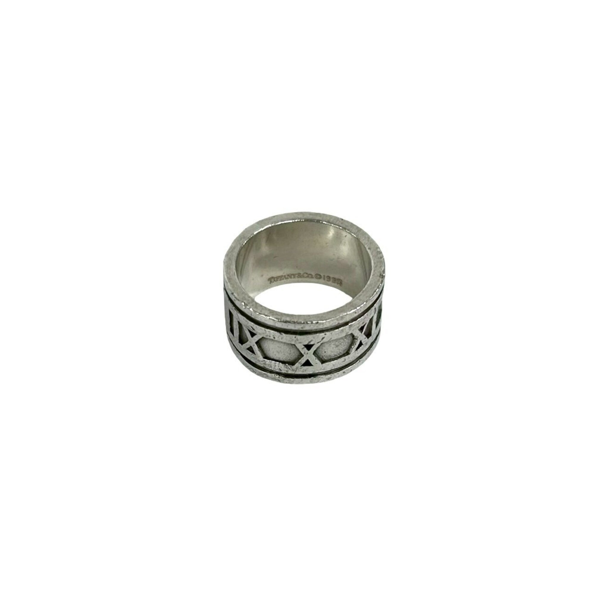 Tiffany Silver Silver 925 Band Ring (Pre-Owned)