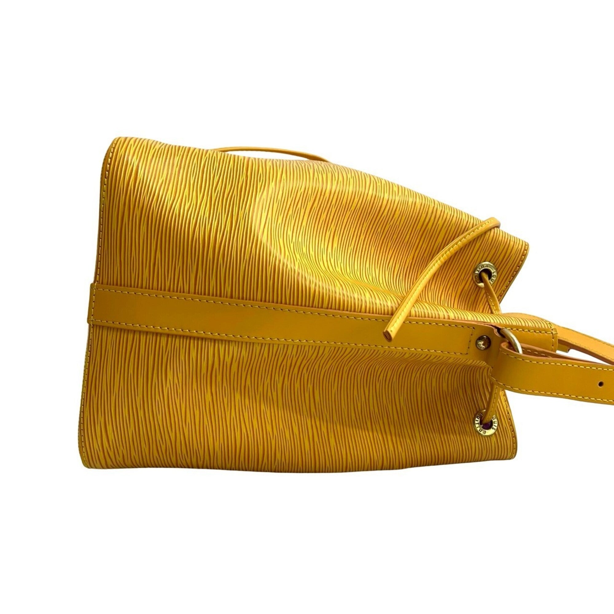 Louis Vuitton Yellow Epi Leather Shoulder Bag Tote Bag (Pre-Owned)