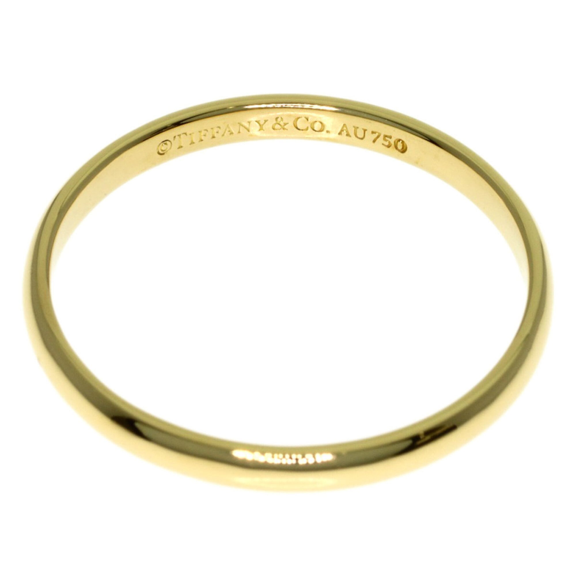 Tiffany Yellow Gold (18K) Band Ring (Pre-Owned)