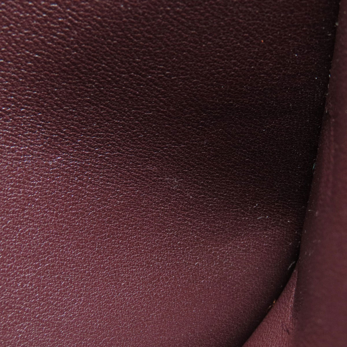 Hermes Bordeaux Chevre Leather Wallet (Bi-Fold) (Pre-Owned)