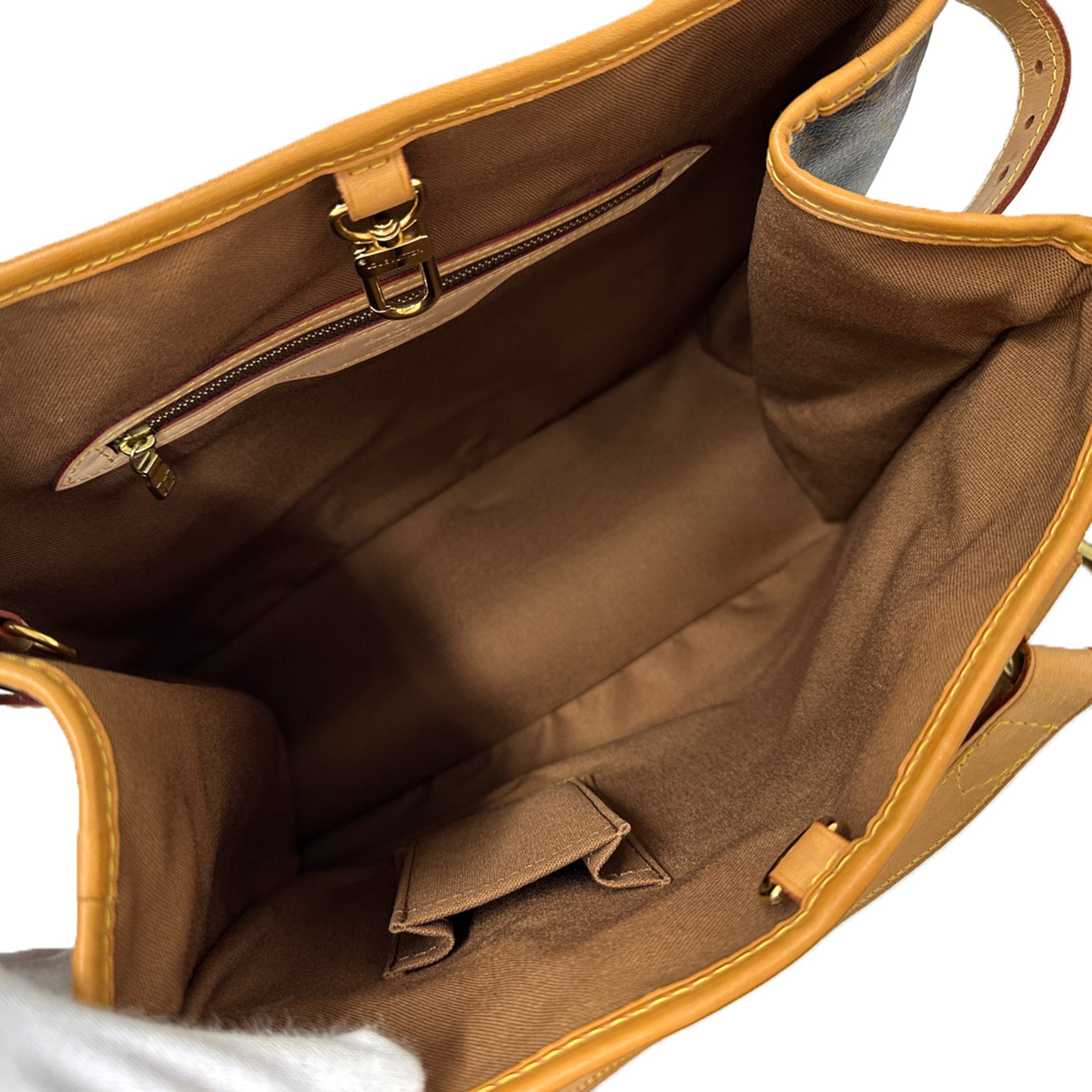 Louis Vuitton Brown Monogram Monogram Handbag Tote Bag (Pre-Owned)