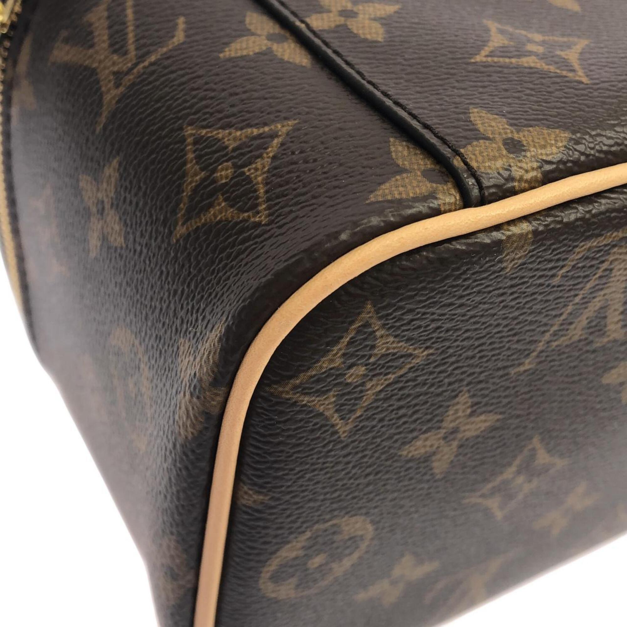 Louis Vuitton Marron Coated Canvas Handbag (Pre-Owned)
