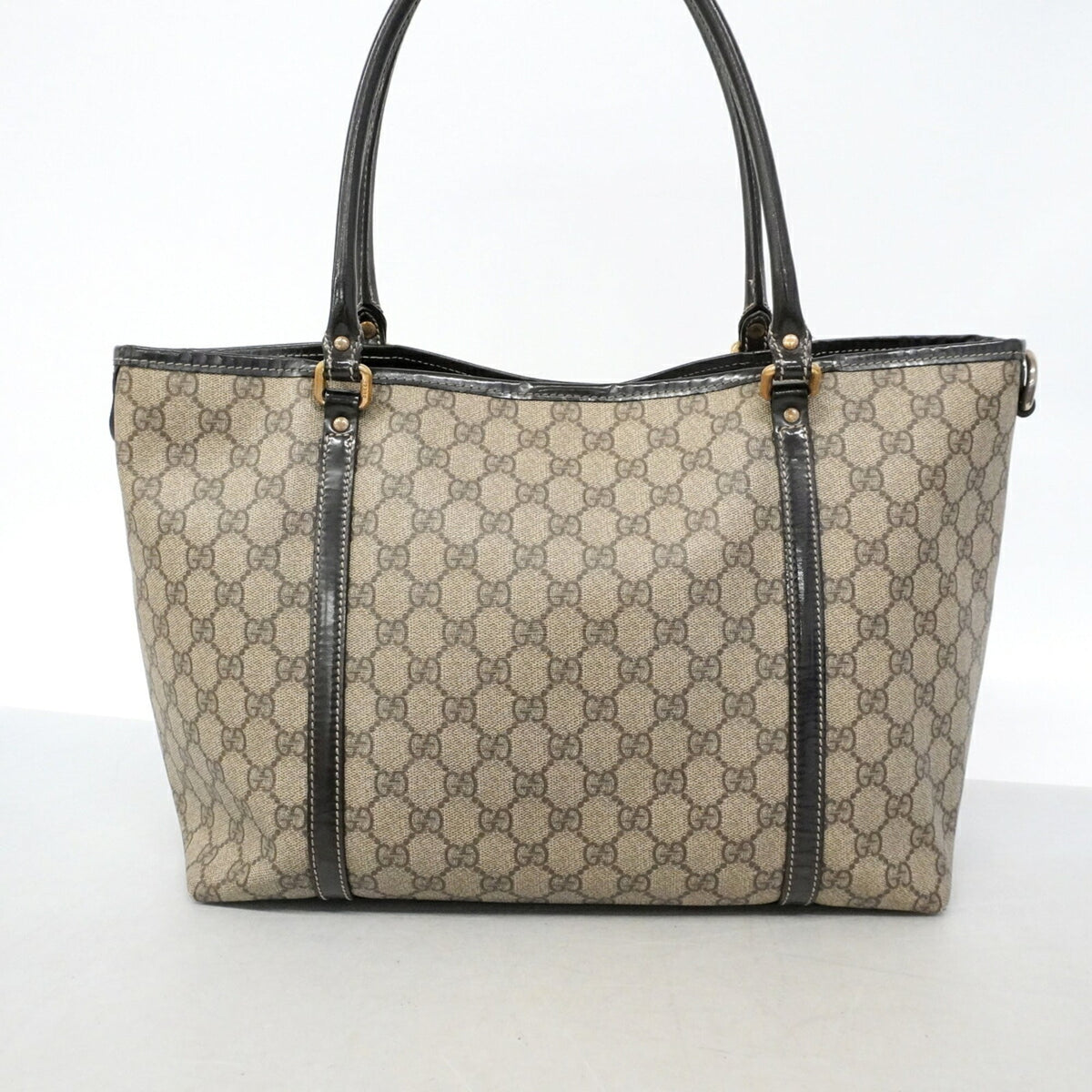 Gucci Brown Pvc Tote Bag (Pre-Owned)