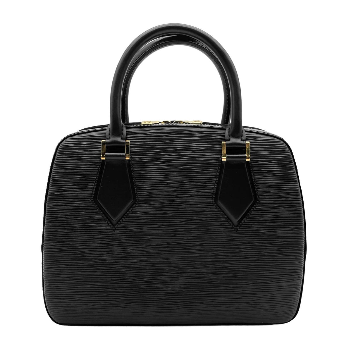 Louis Vuitton Black Noir Epi Leather Handbag (Pre-Owned)
