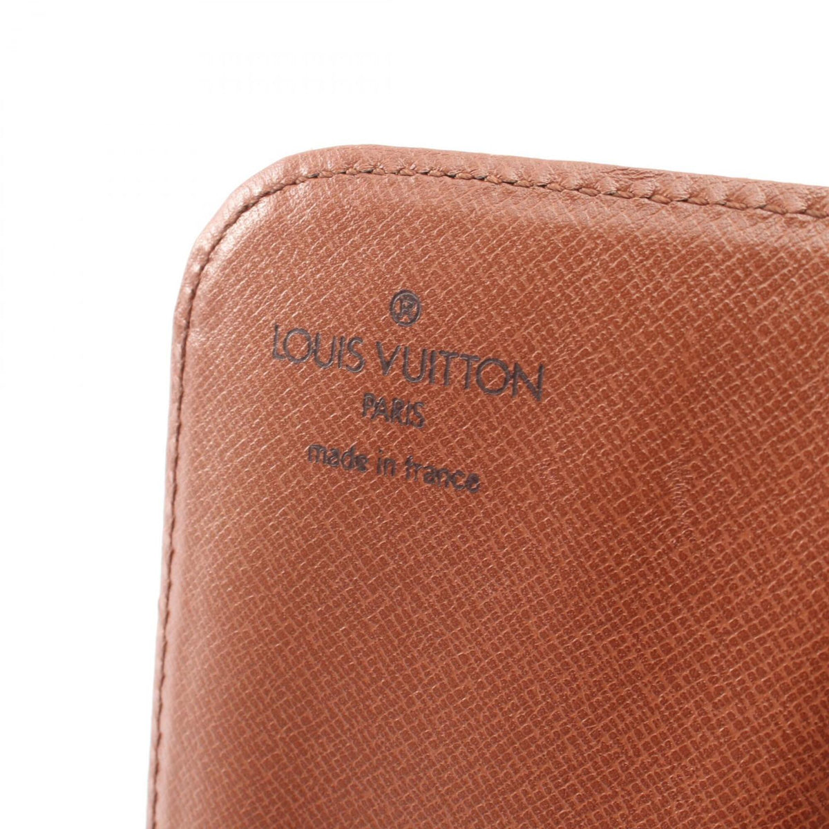 Louis Vuitton Brown Monogram Coated Canvas Leather Handbag Shoulder Bag (Pre-Owned)