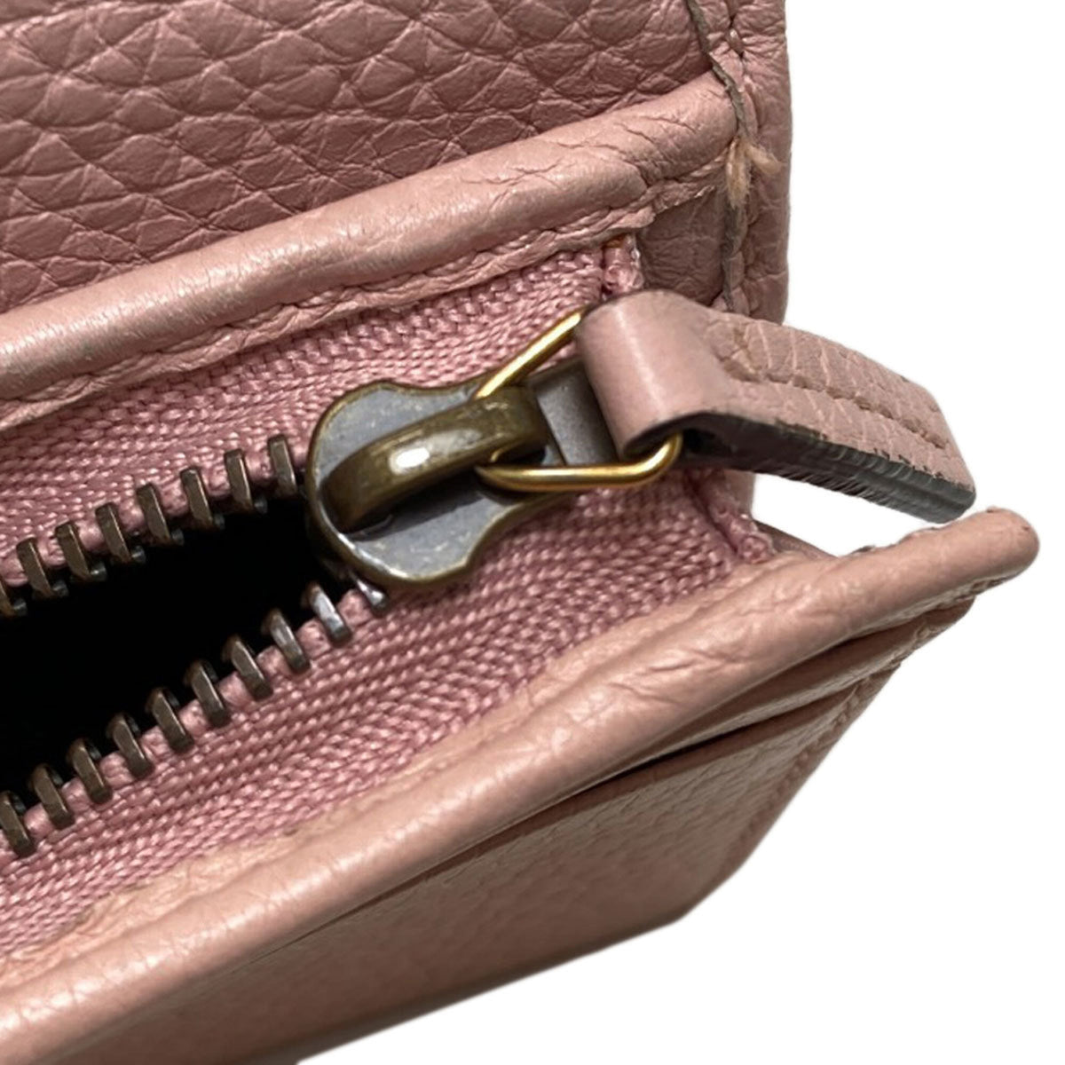 Gucci Pink Leather Wallet (Bi-Fold) (Pre-Owned)