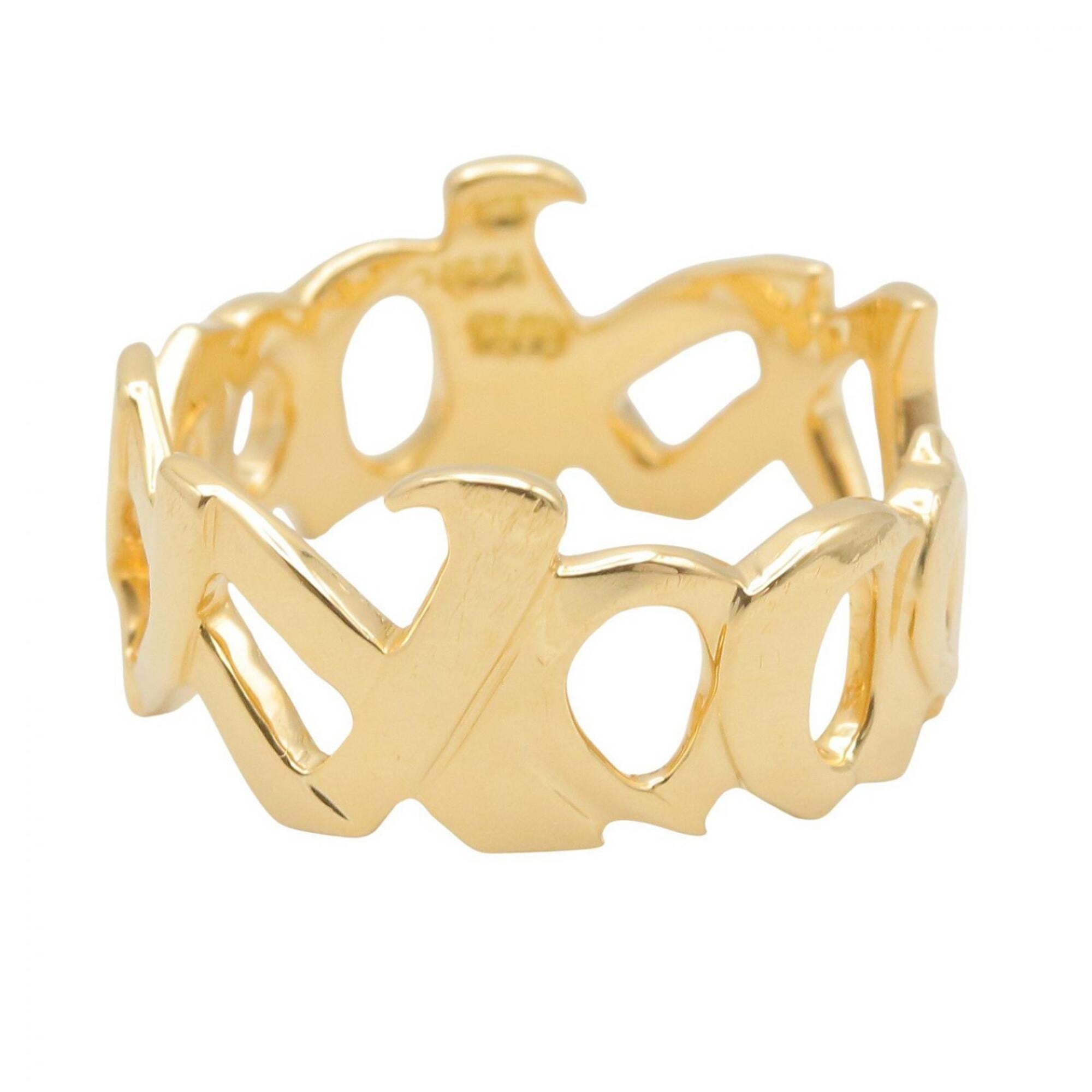 Tiffany Gold Yellow Gold (18K) Band Ring (Pre-Owned)