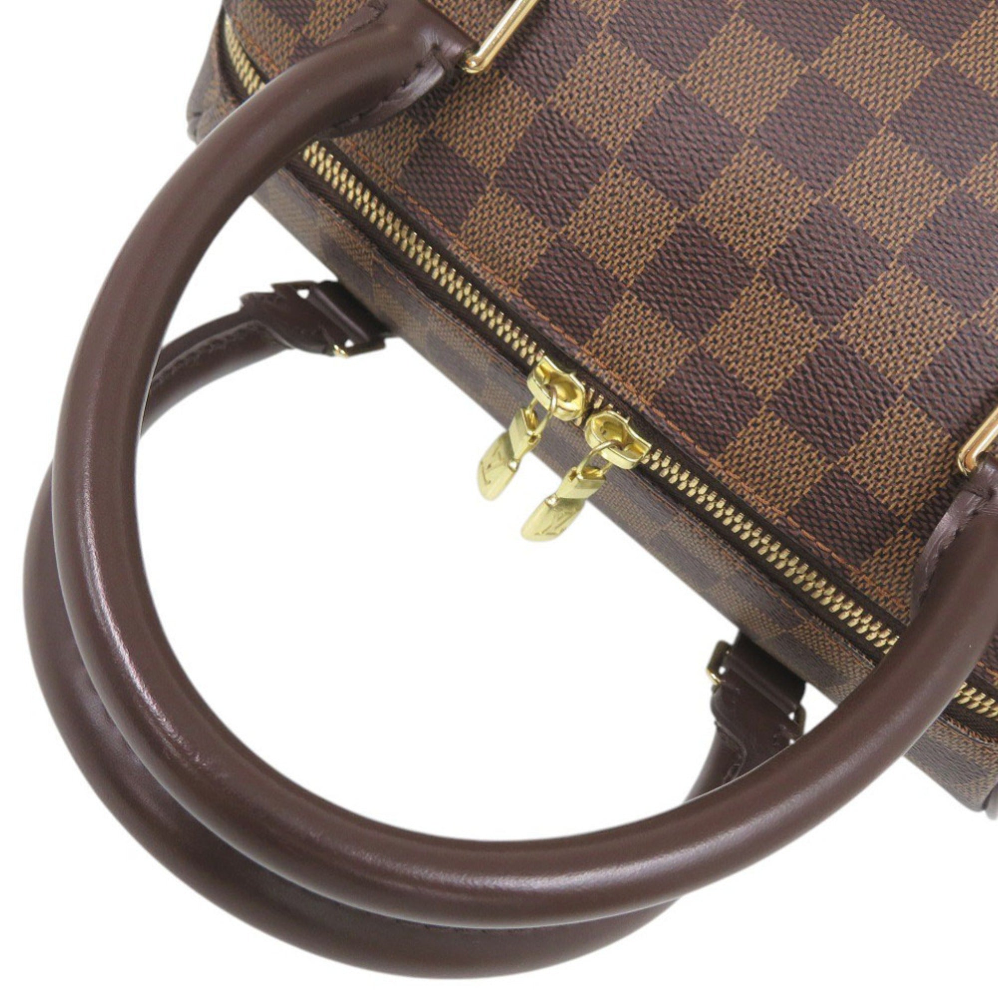 Louis Vuitton Damier Canvas Ebene Damier Canvas Handbag (Pre-Owned)