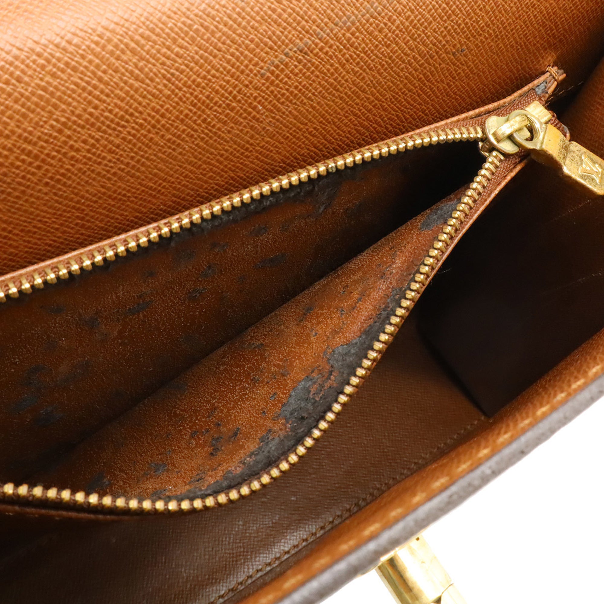Louis Vuitton Brown Monogram Canvas Pvc Coated Canvas Handbag (Pre-Owned)