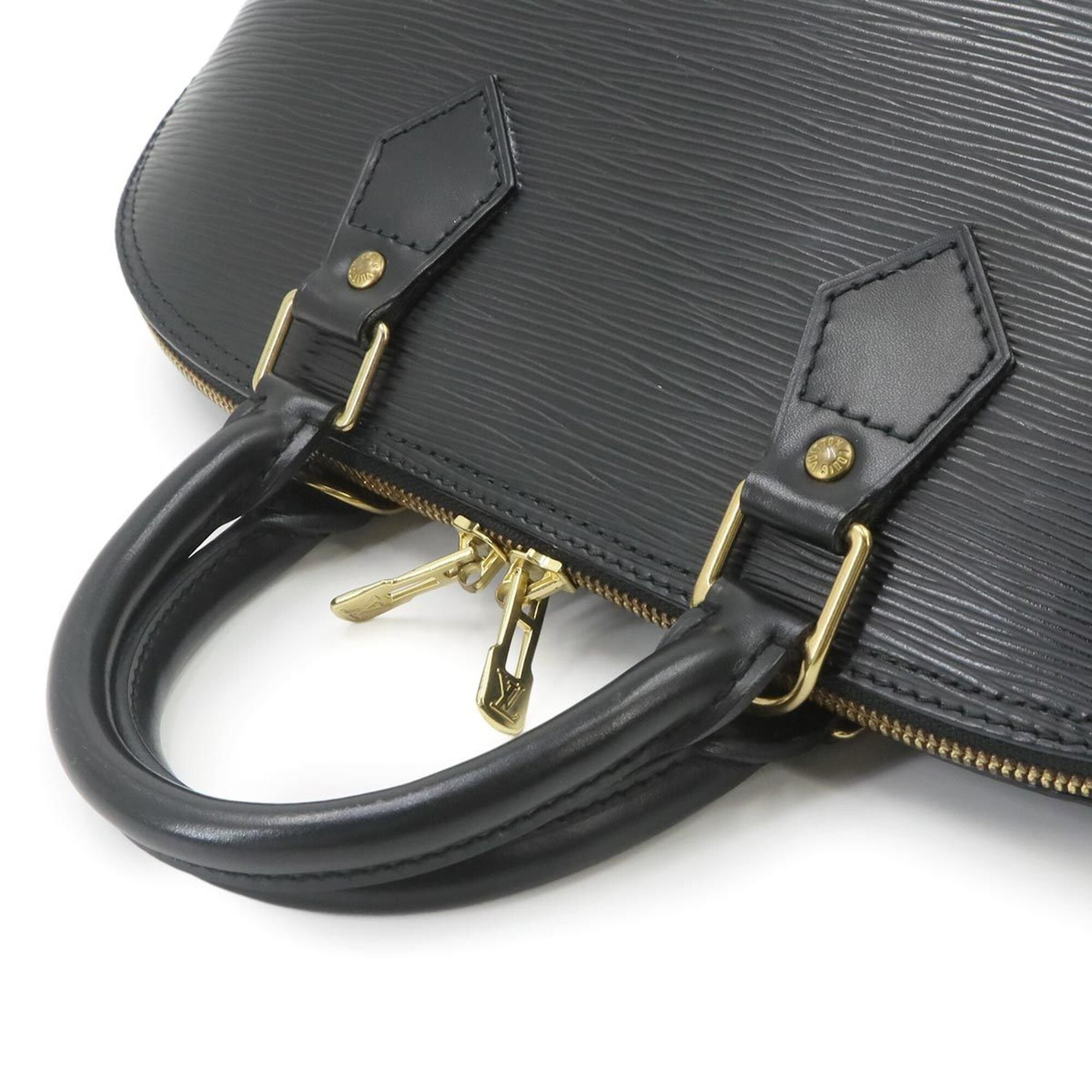 Louis Vuitton Noir Epi Leather Handbag (Pre-Owned)