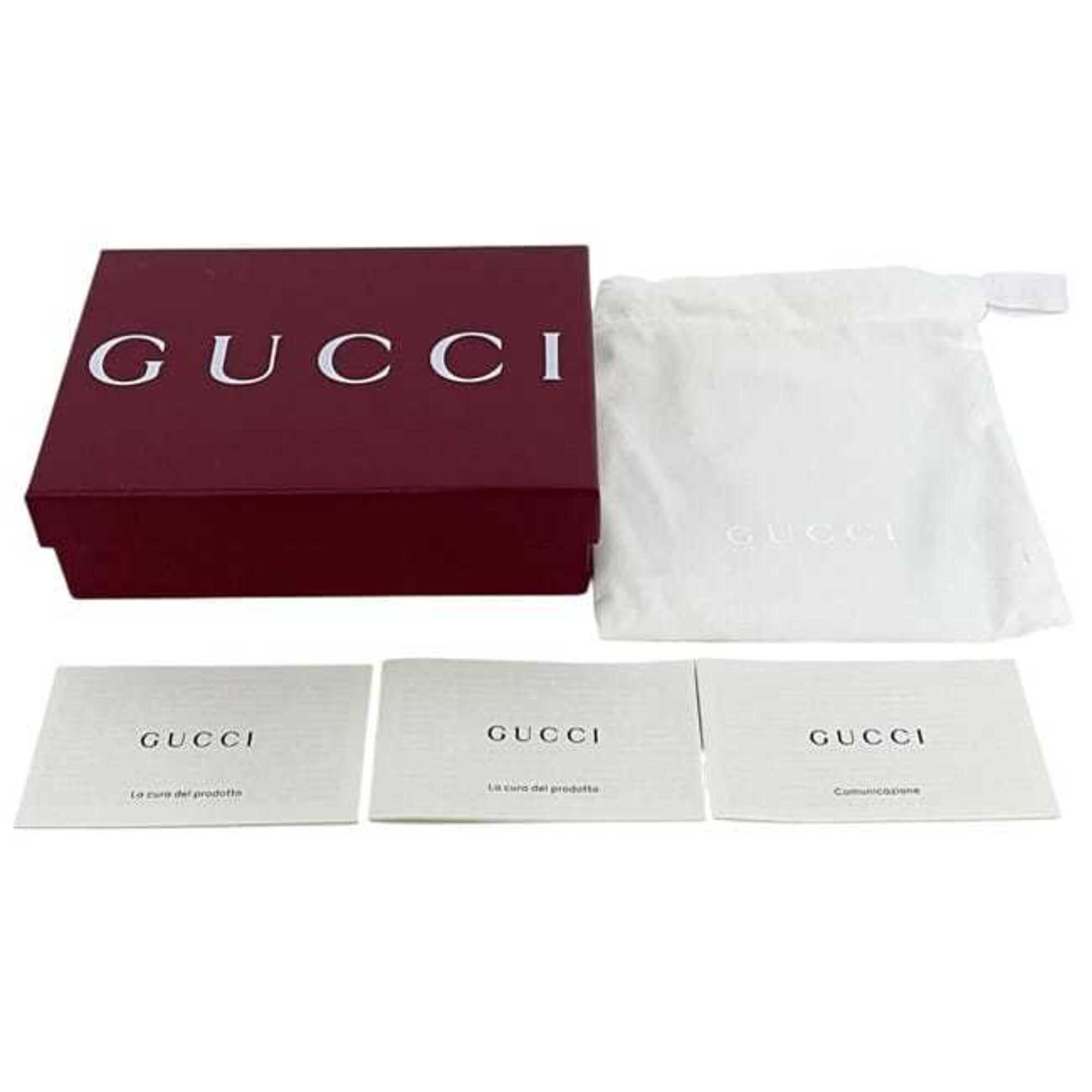 Gucci Black Pvc Leather Coin Purse/Coin Case (Pre-Owned)
