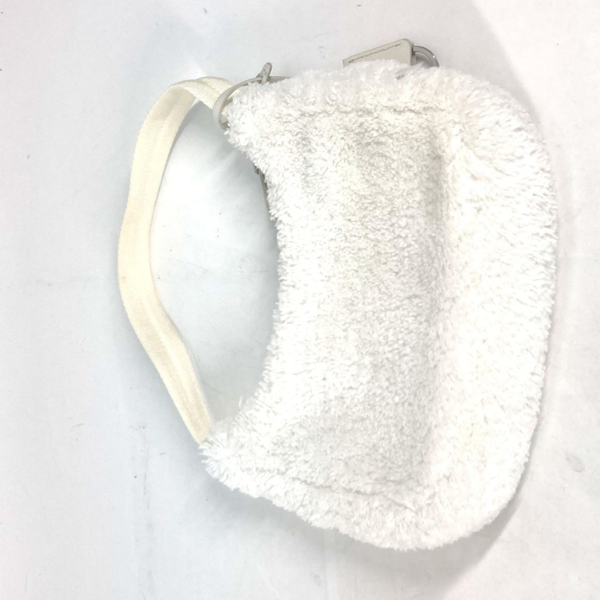 Prada Black White Fabric Handbag (Pre-Owned)