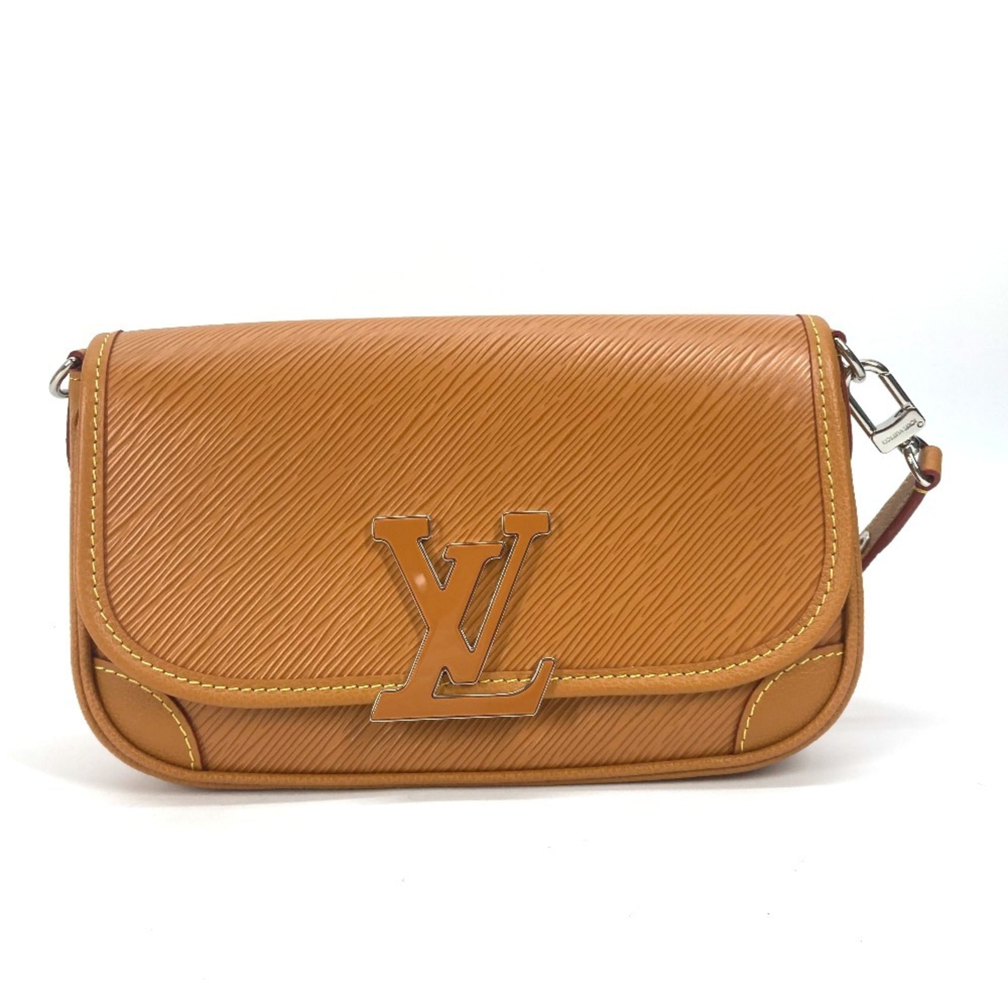 Louis Vuitton Beige Epi Leather Pochette Shoulder Bag (Pre-Owned)