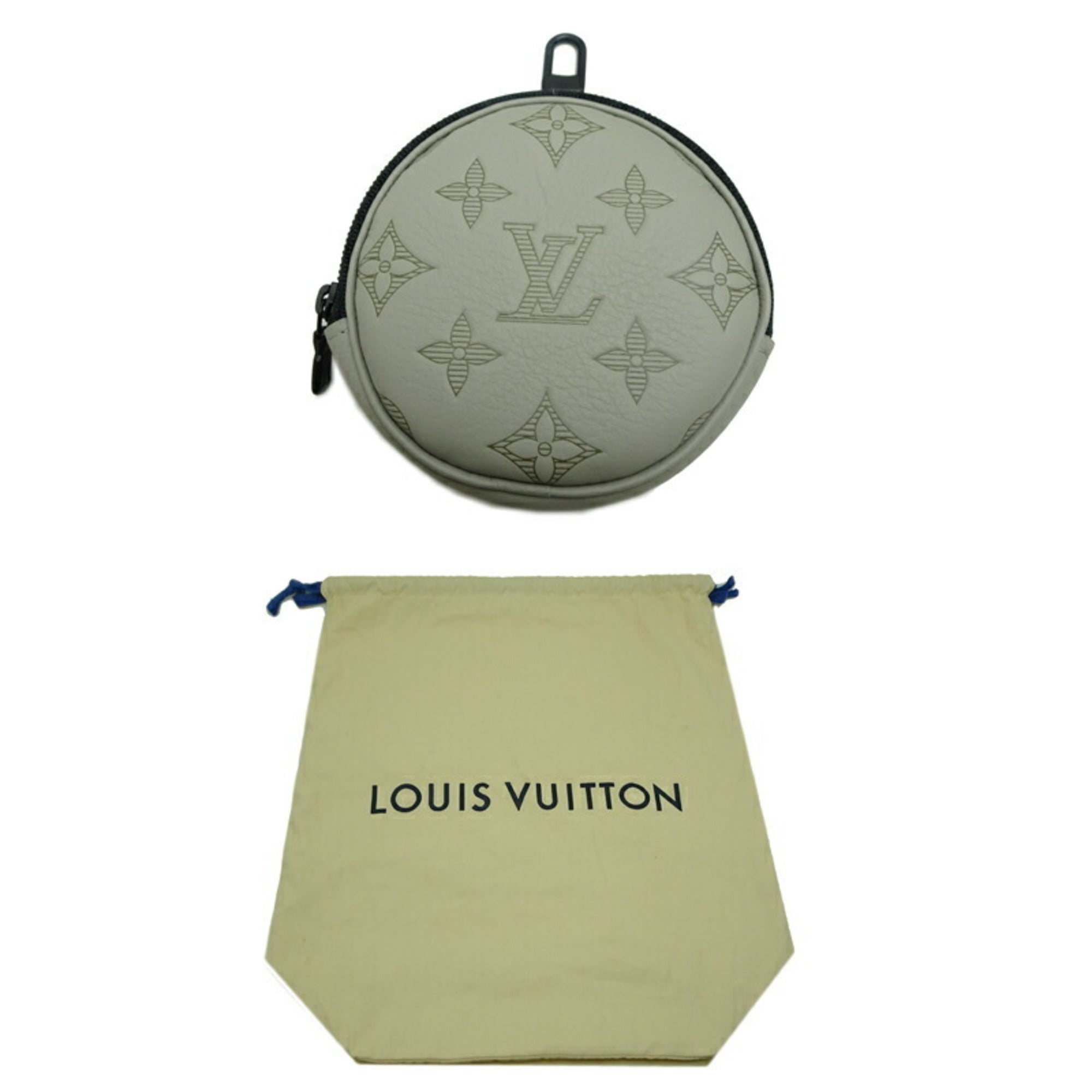 Louis Vuitton Gray Sable Monogram Shadow Pouch Sling Bag (Pre-Owned)