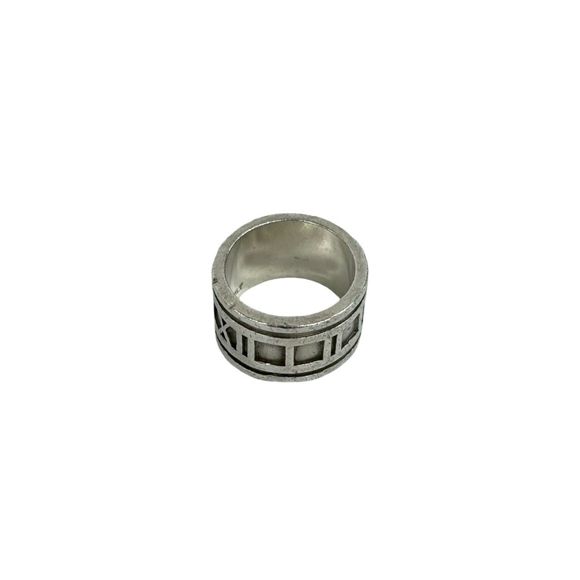 Tiffany Silver Silver 925 Band Ring (Pre-Owned)