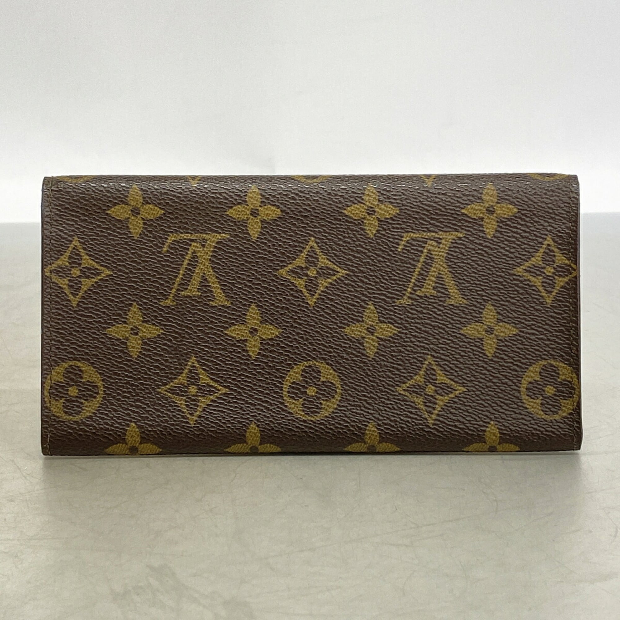 Louis Vuitton Brown Long Bill Wallet (Bi-Fold) (Pre-Owned)