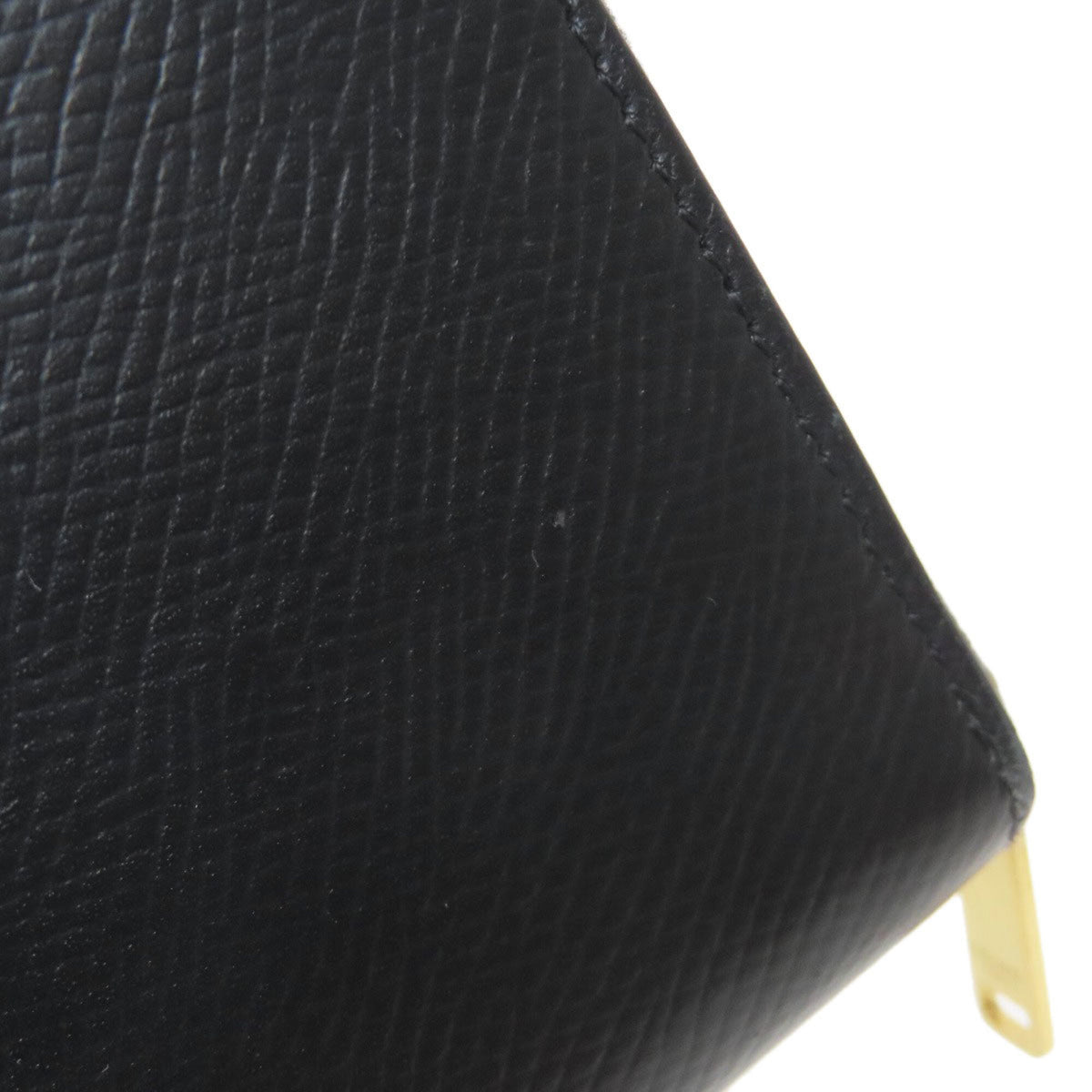 Celine Black Leather Long Wallet (Bi-Fold) (Pre-Owned)