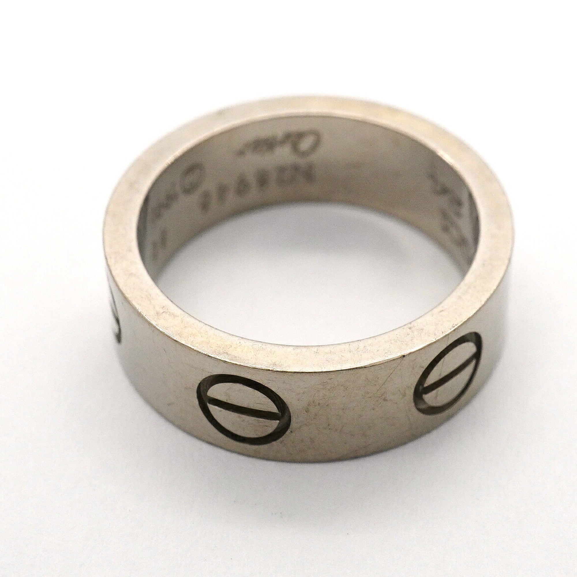 Cartier White Gold (18K) Band Ring (Pre-Owned)