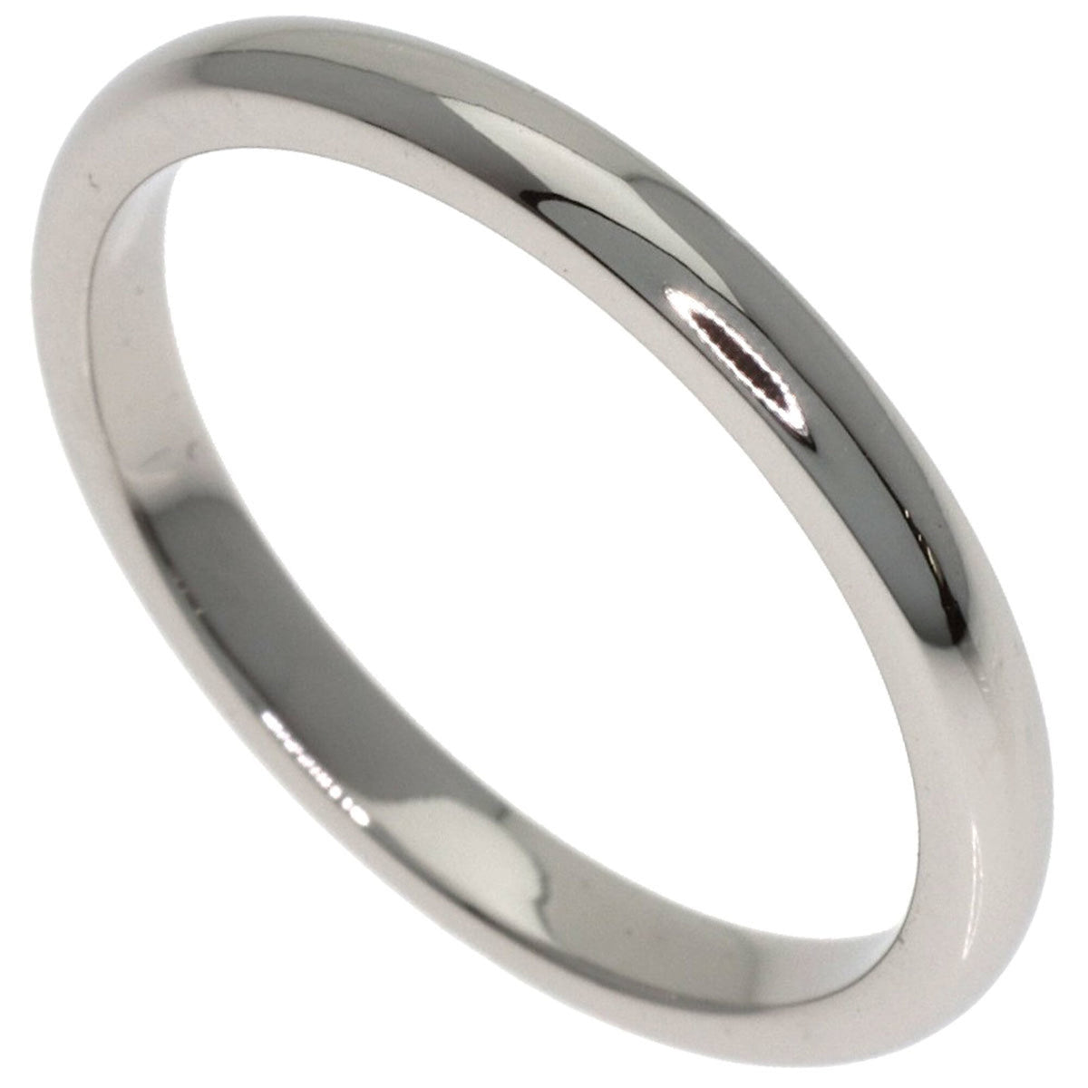 Van Cleef & Arpels Platinum 950 Band Ring (Pre-Owned)