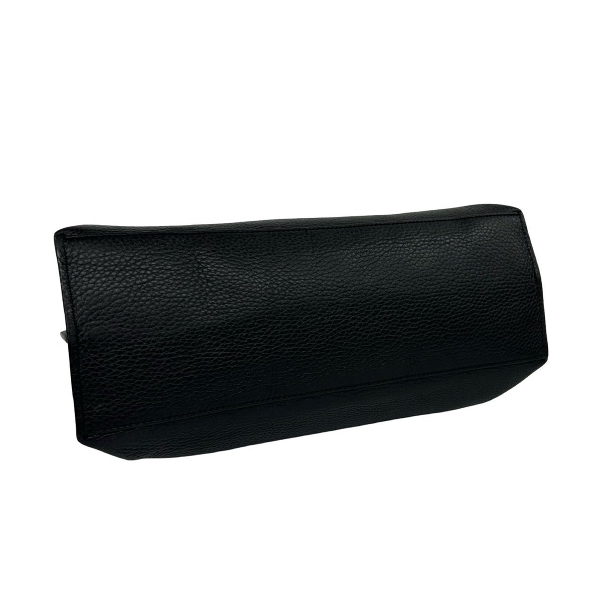 Gucci Black Leather Handbag Shoulder Bag (Pre-Owned)