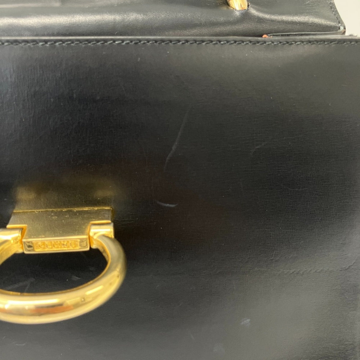 Celine Black Leather Handbag (Pre-Owned)