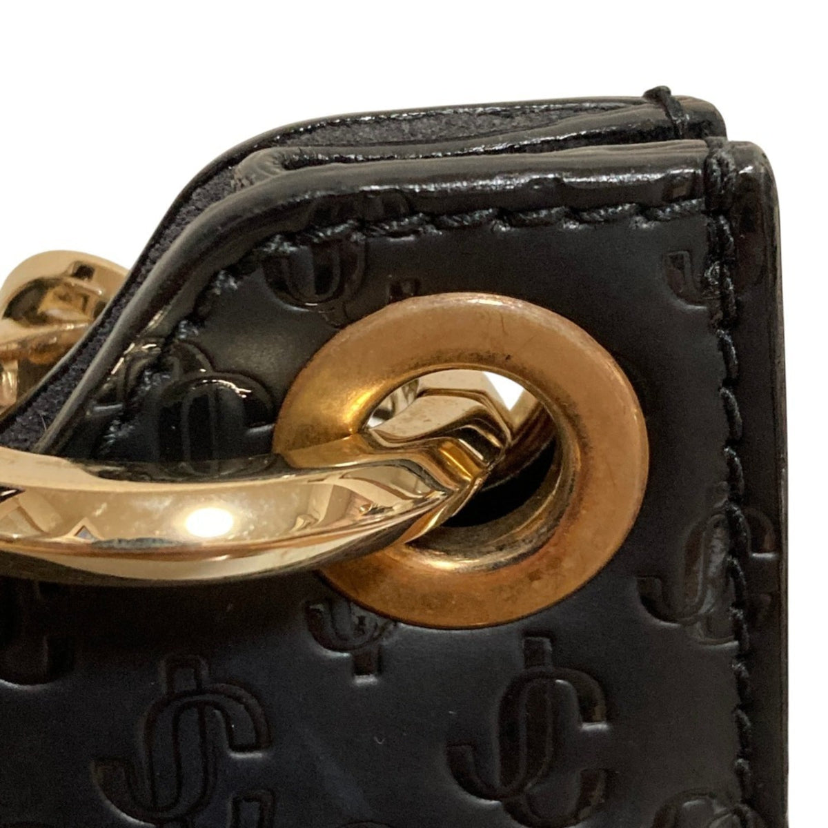 Jimmy Choo Black Leather Handbag (Pre-Owned)