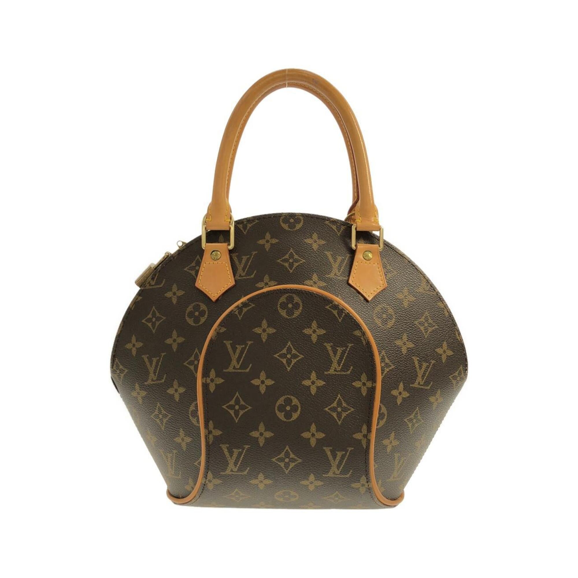 Louis Vuitton Monogram Marron Coated Canvas Handbag (Pre-Owned)