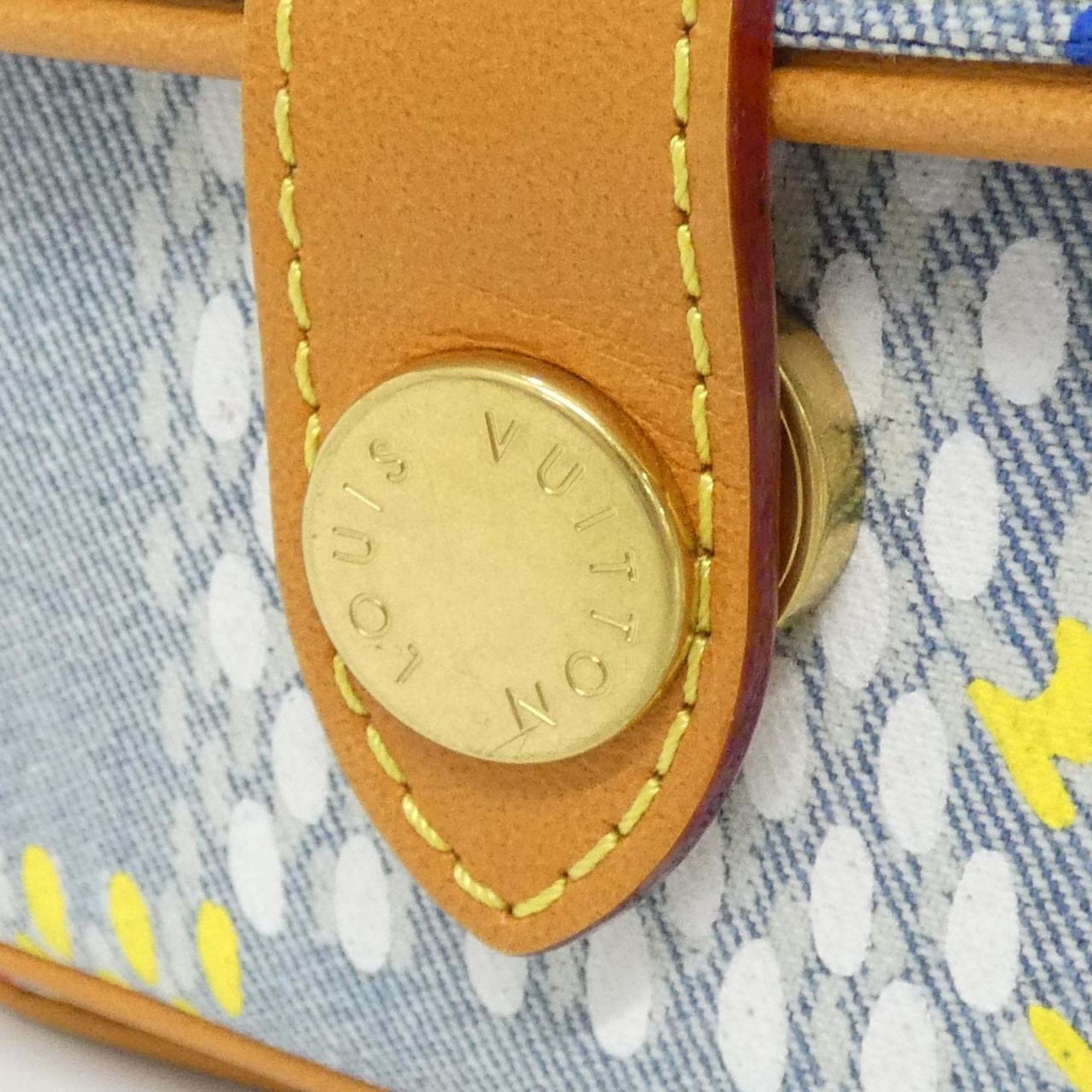 Louis Vuitton Multi-Color Denim Shoulder Bag (Pre-Owned)