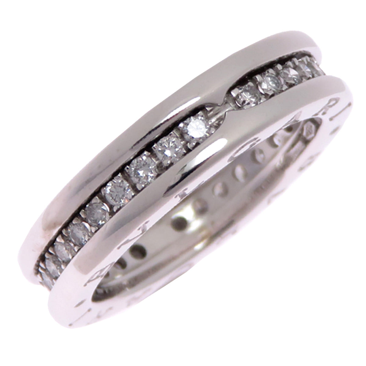 Bvlgari White Gold (18K) Band Ring (Pre-Owned)