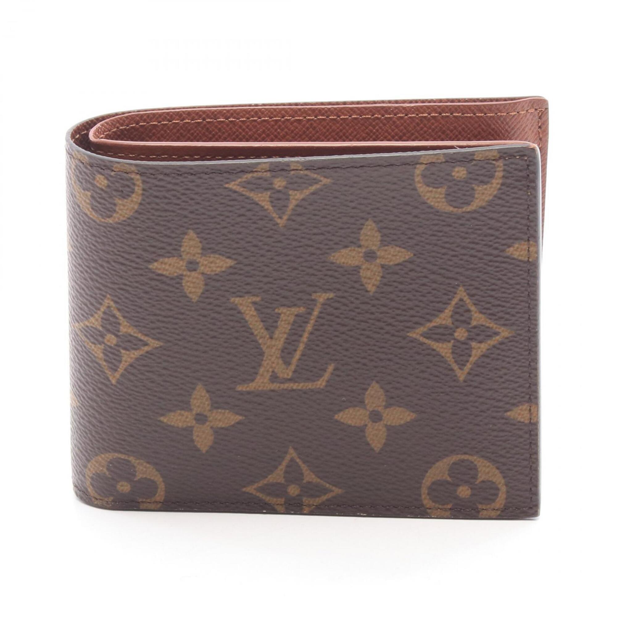 Louis Vuitton Brown Monogram Monogram Wallet (Bi-Fold) (Pre-Owned)