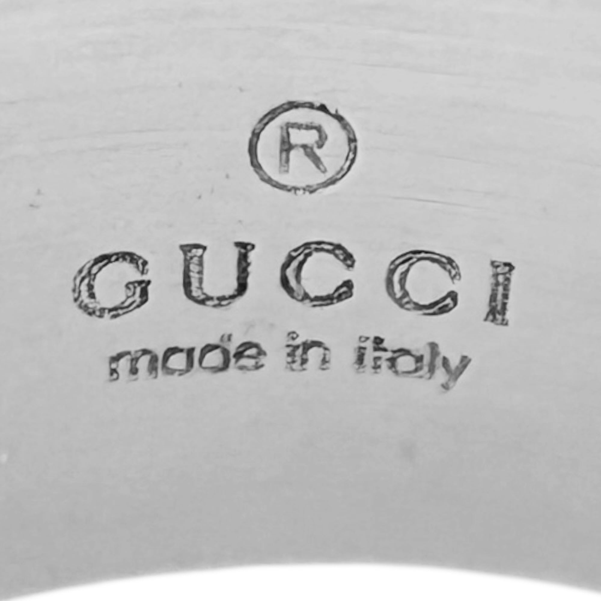 Gucci White Gold White Gold (18K) Band Ring (Pre-Owned)