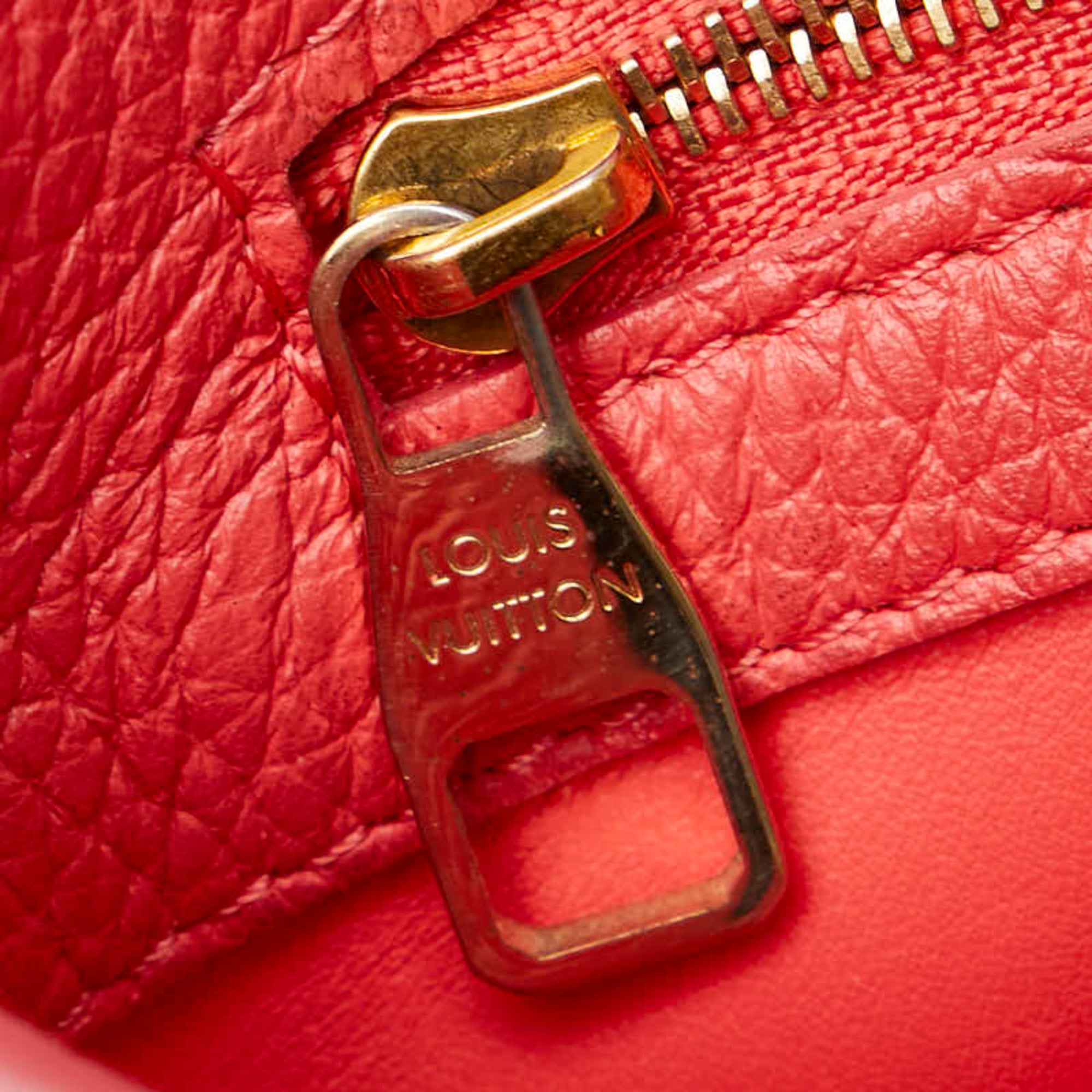 Louis Vuitton Pink Leather Handbag Shoulder Bag (Pre-Owned)