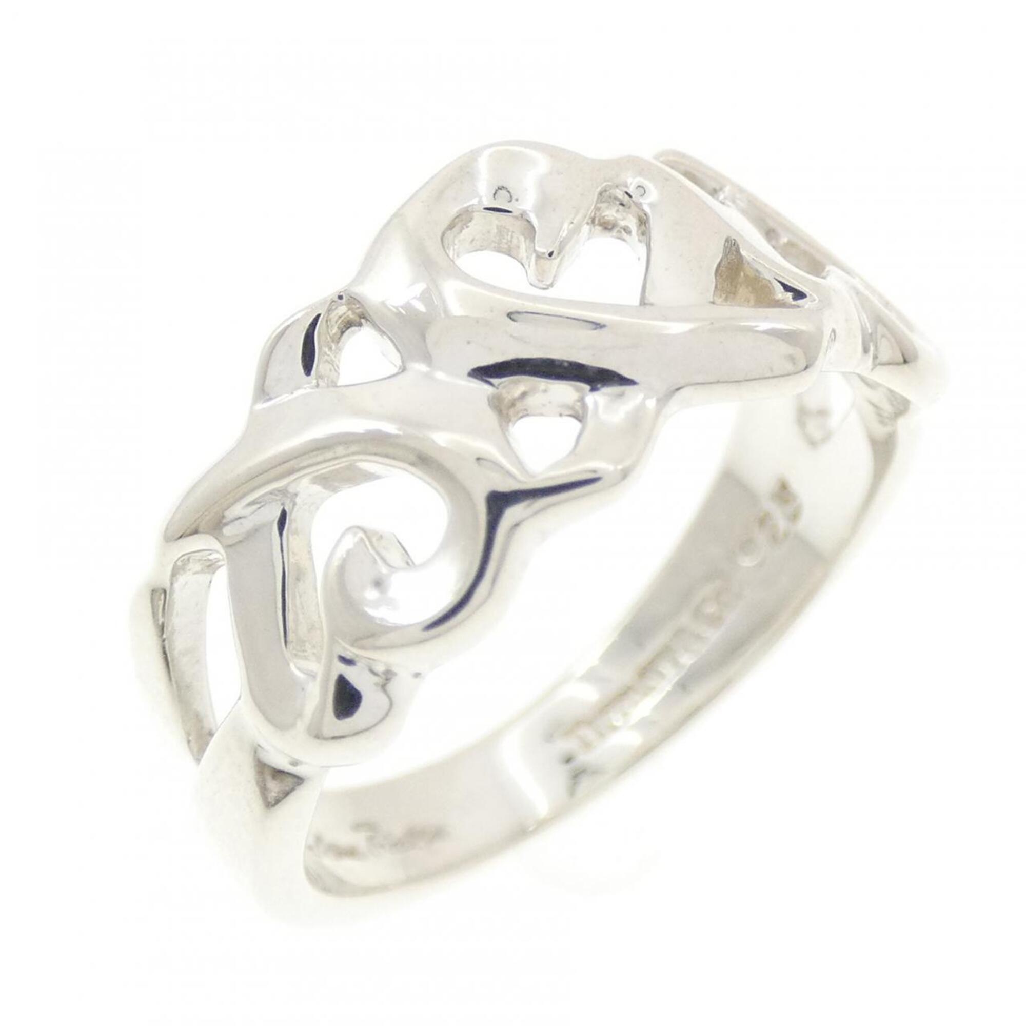 Tiffany Silver 925 Band Ring (Pre-Owned)