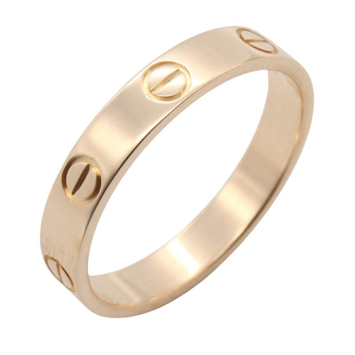 Cartier Gold Pink Gold (18K) Band Ring (Pre-Owned)