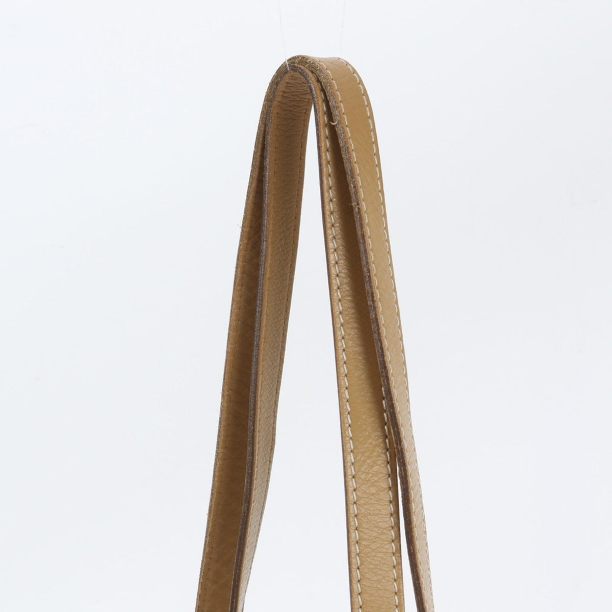 Burberry Camel Leather Handbag Shoulder Bag Tote Bag (Pre-Owned)