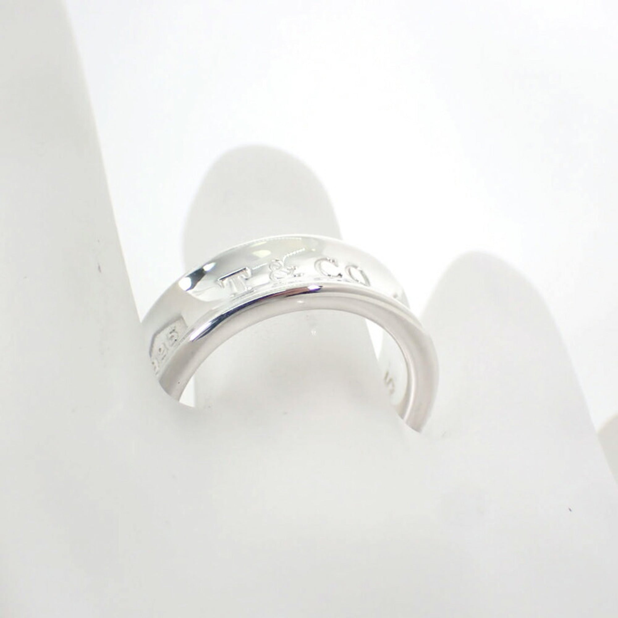 Tiffany Sterling Silver 925 Band Ring (Pre-Owned)