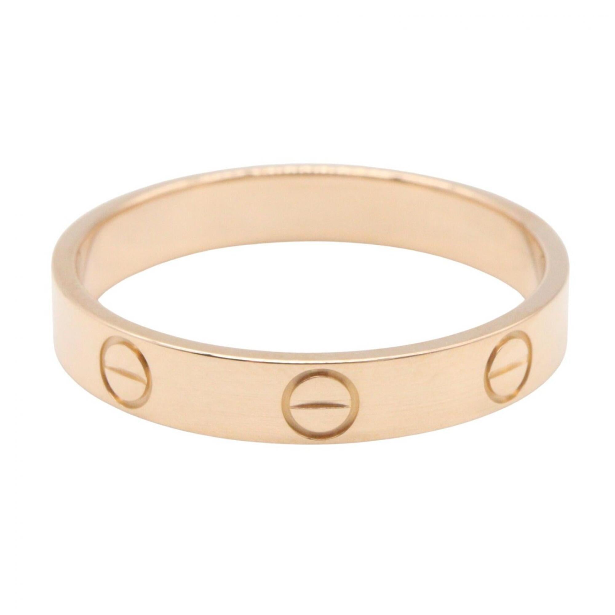 Cartier Gold Pink Gold (18K) Band Ring (Pre-Owned)