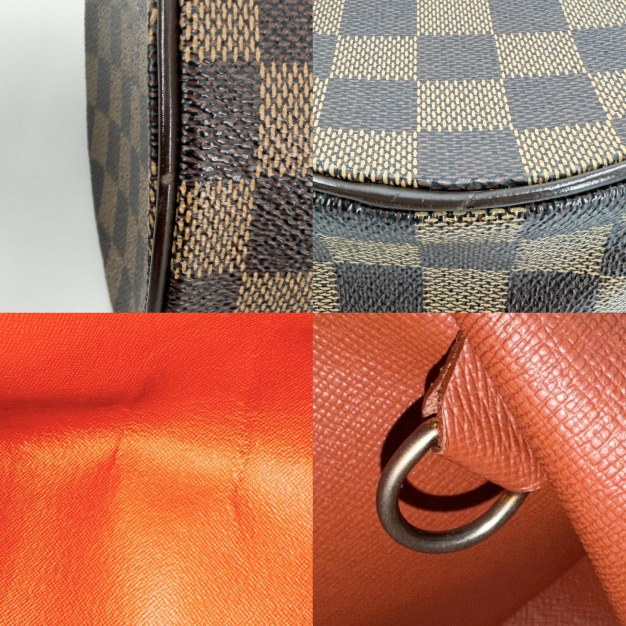 Louis Vuitton Brown Damier Canvas Handbag (Pre-Owned)