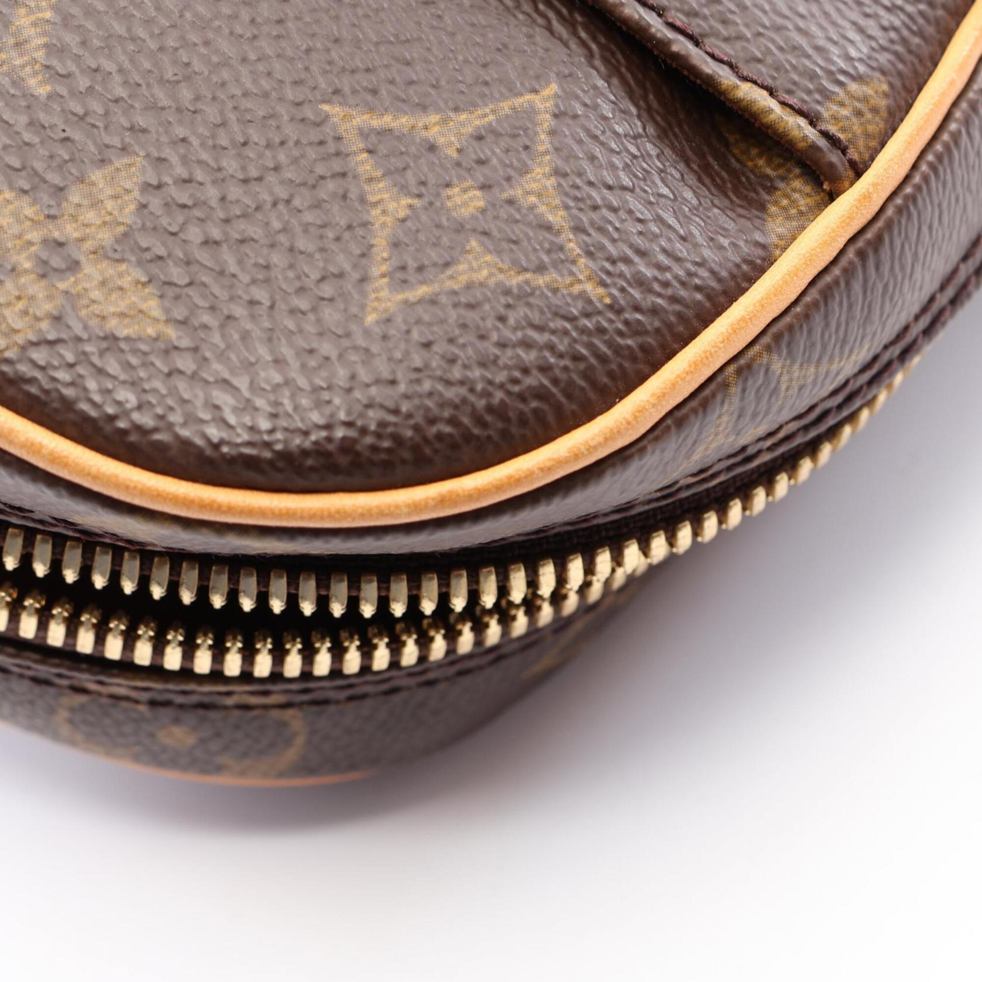 Louis Vuitton Brown Monogram Coated Canvas Fanny Pack Handbag (Pre-Owned)