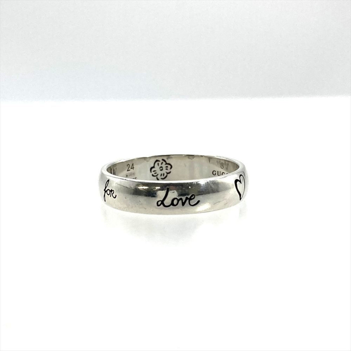 Gucci Silver Silver 925 Band Ring (Pre-Owned)