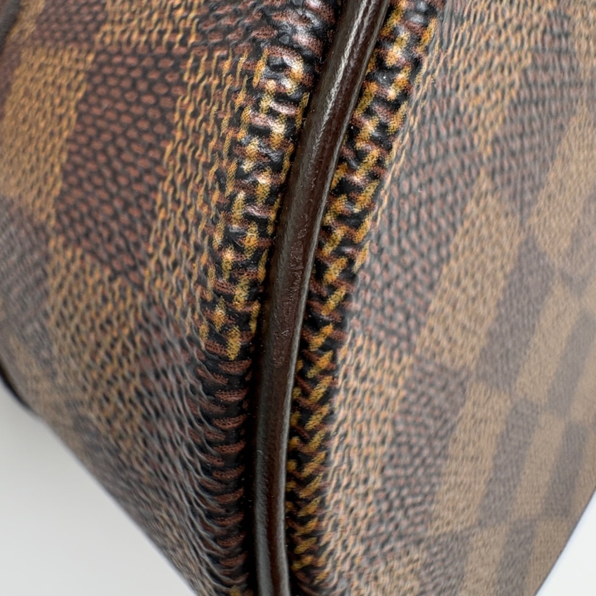 Louis Vuitton Brown Damier Canvas Damier Canvas Handbag (Pre-Owned)