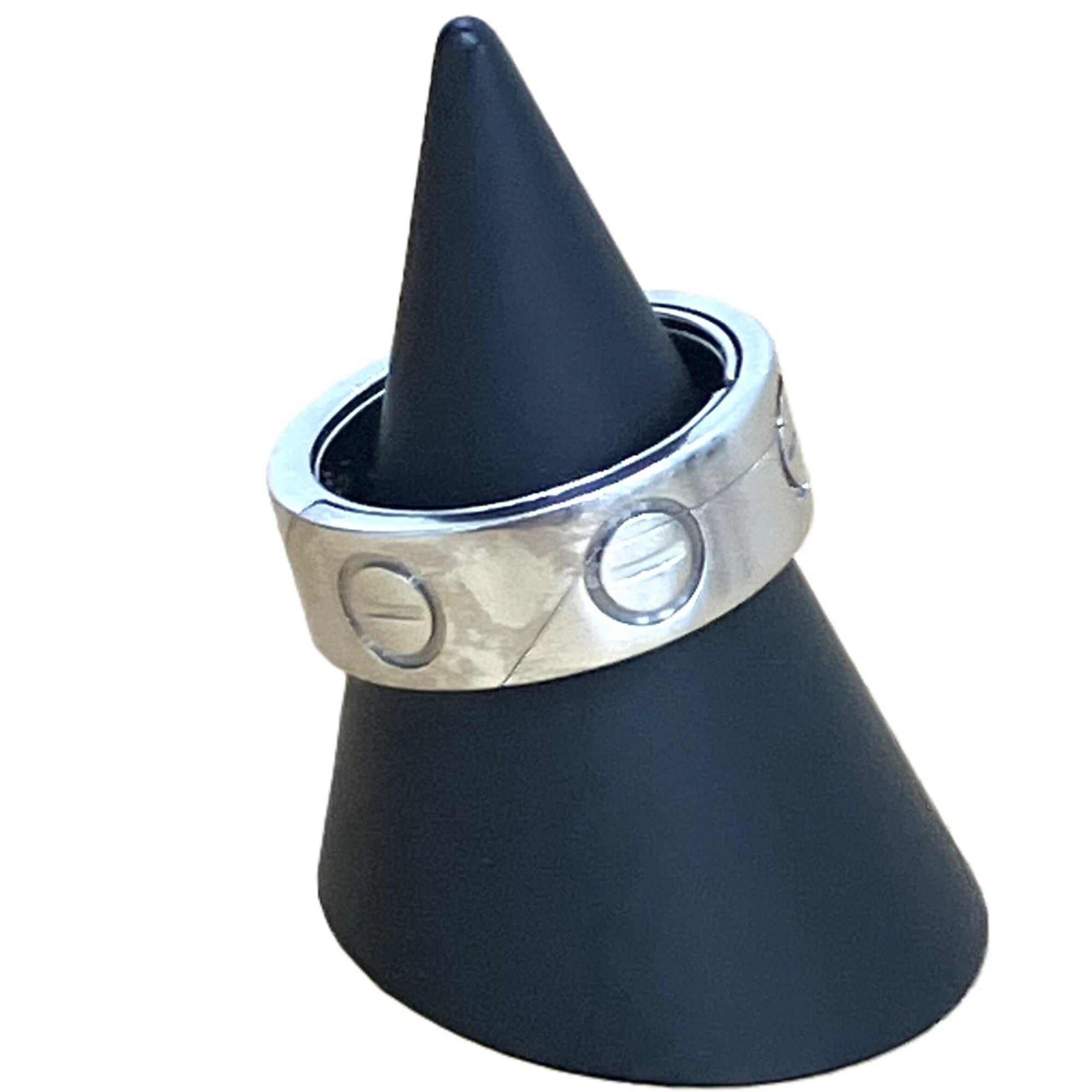 Cartier White Gold White Gold (18K) Band Ring (Pre-Owned)