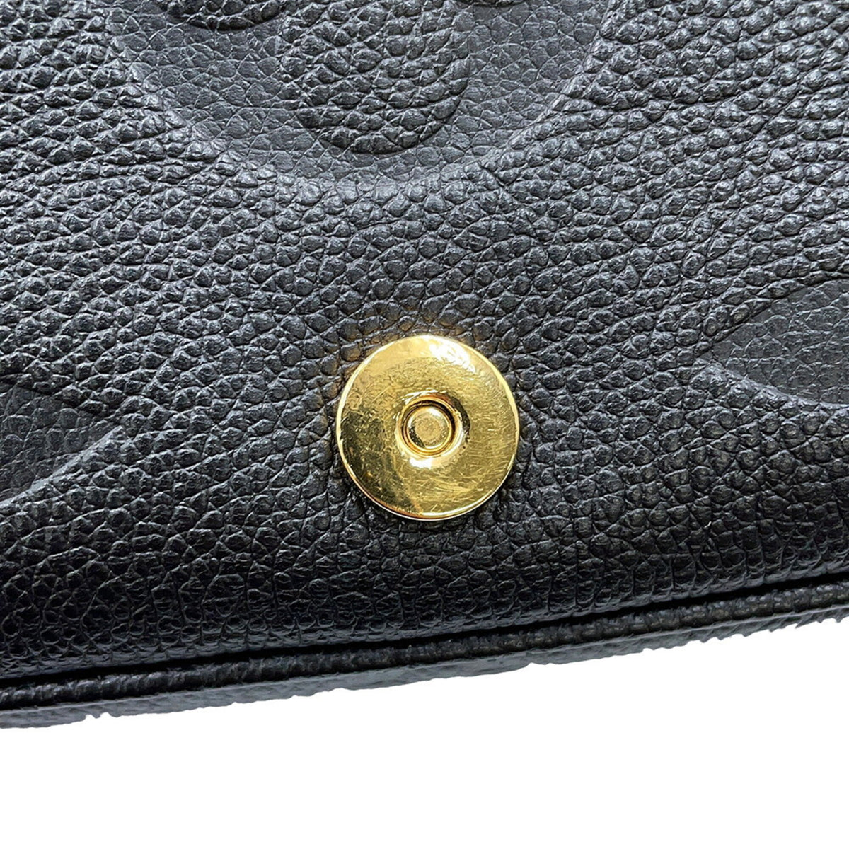 Louis Vuitton Black Noir Purple Monogram Empreinte Handbag Shoulder Bag (Pre-Owned)