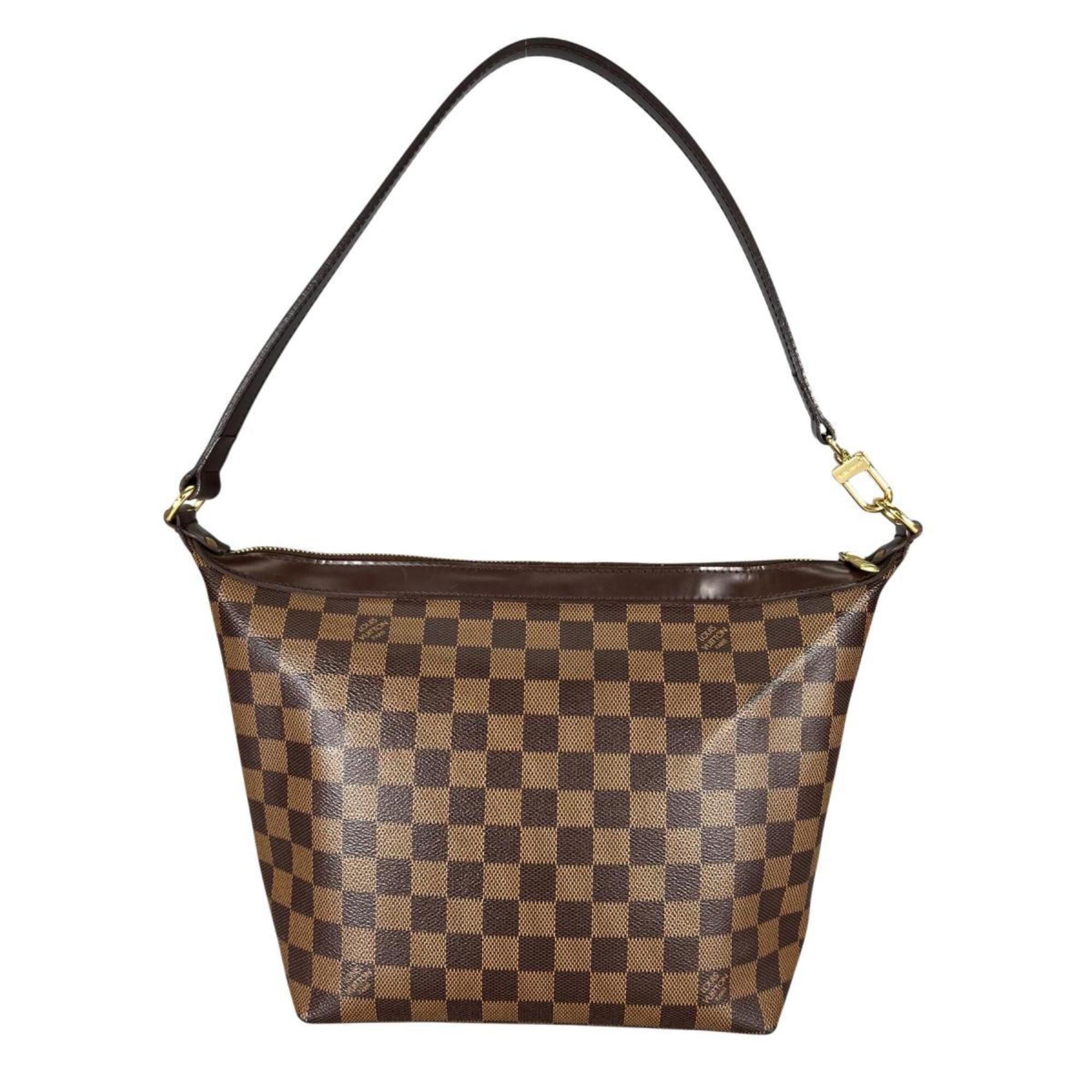 Louis Vuitton Damier Brown Damier Canvas Handbag (Pre-Owned)