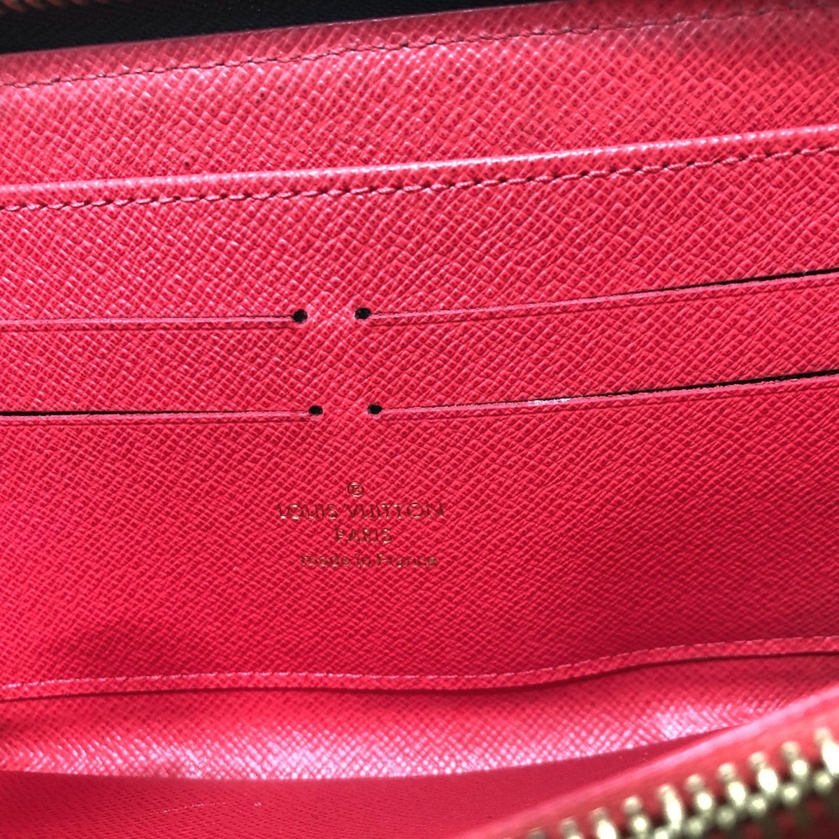 Louis Vuitton Monogram Brown Galle Monogram Multi-Color Red Color Monogram Coin Purse/Coin Case (Pre-Owned)
