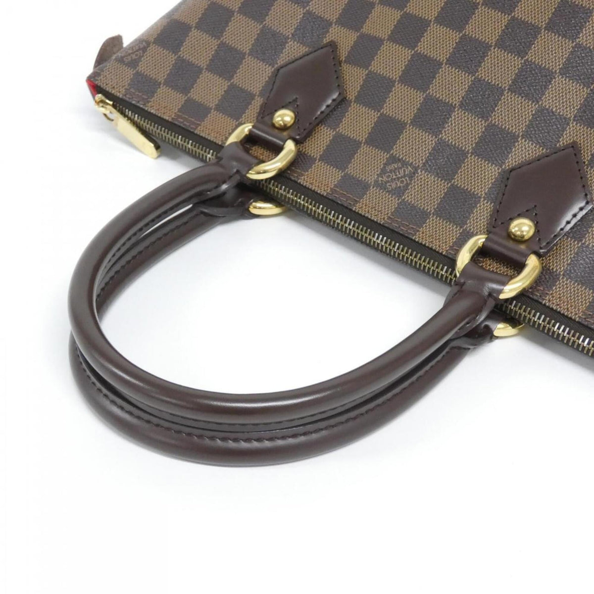 Louis Vuitton Brown Coated Canvas Handbag (Pre-Owned)