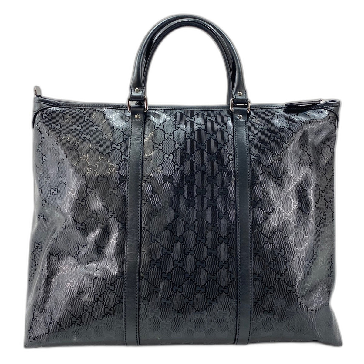 Gucci Black Boston Bag (Pre-Owned)