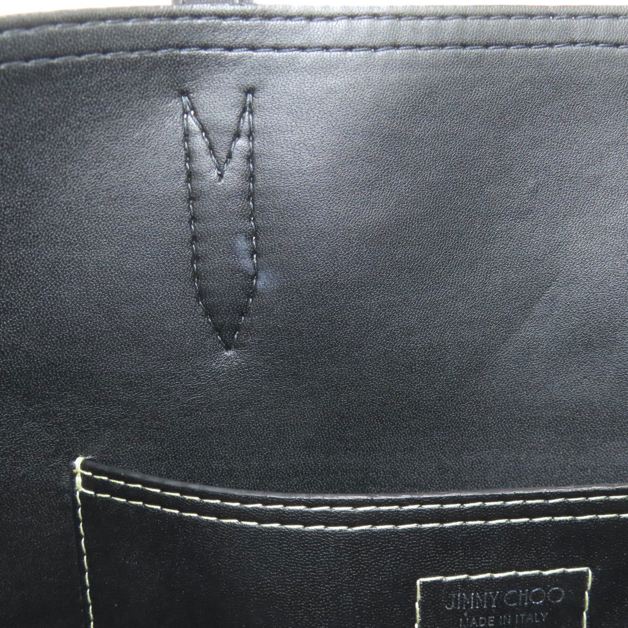 Jimmy Choo Blue Navy Denim Tote Bag (Pre-Owned)