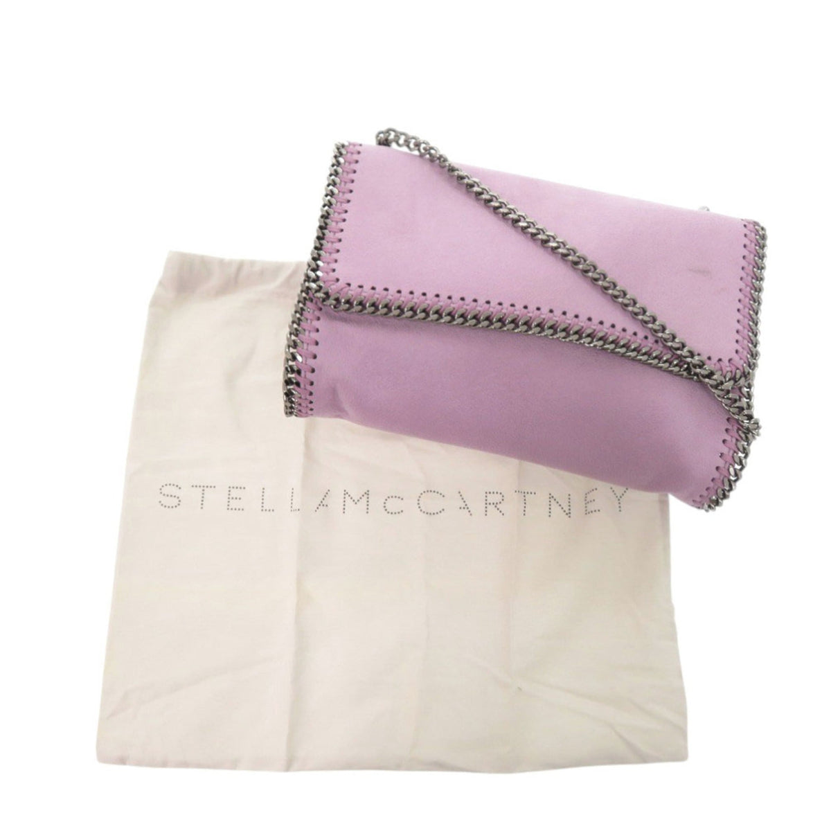 Stella Mccartney Purple Polyester Shoulder Bag (Pre-Owned)